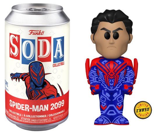 Figurine Funko Soda Spider-Man : Across the Spider-Verse [Marvel] Spider-Man 2099 (Canette Rouge) [Chase]
