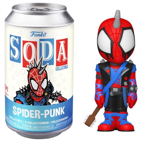 Figurine Funko Soda Spider-Man : Across the Spider-Verse [Marvel] Spider-Punk (Canette Bleue)