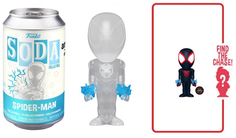 Figurine Funko Soda Spider-Man : Across the Spider-Verse [Marvel] Spider-Man Miles Morales (Canette Bleue)