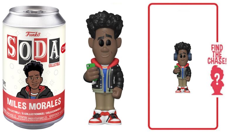 Figurine Funko Soda Spider-Man : Across the Spider-Verse [Marvel] Miles Morales (Canette Rouge)