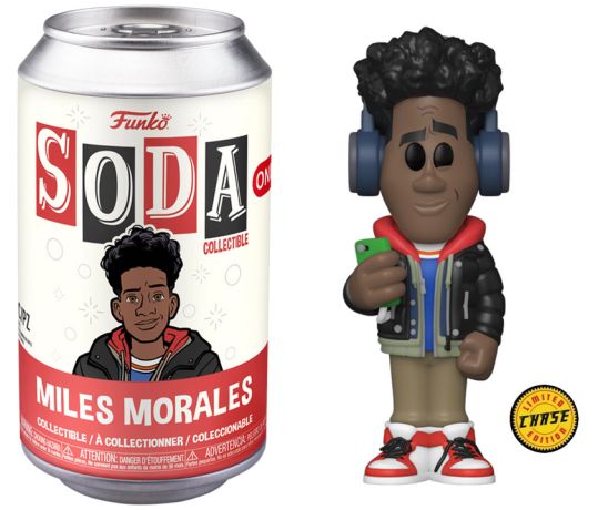 Figurine Funko Soda Spider-Man : Across the Spider-Verse [Marvel] Miles Morales (Canette Rouge) [Chase]