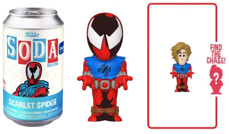 Figurine Funko Soda Spider-Man : Across the Spider-Verse [Marvel] Scarlet Spider (Canette Bleue)