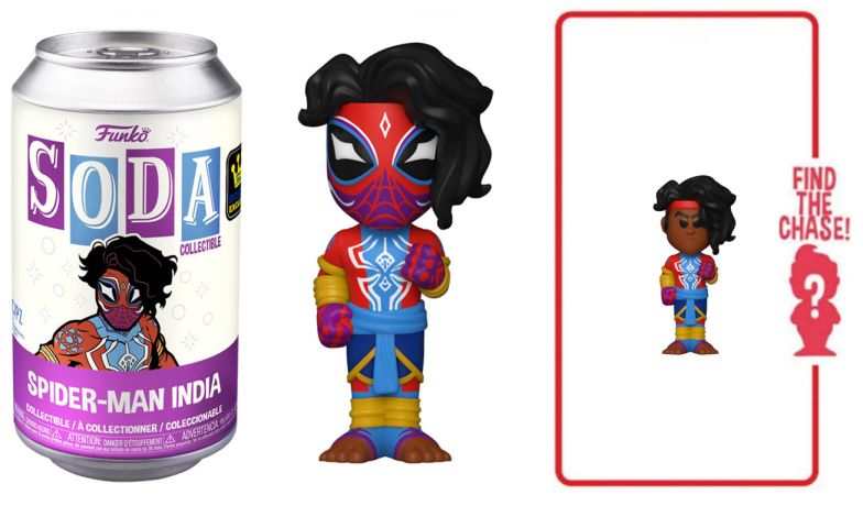 Figurine Funko Soda Spider-Man : Across the Spider-Verse [Marvel] Spider-Man India (Canette Violette)