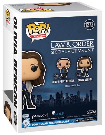 Figurine Funko Pop New York, unité spéciale #1273 Olivia Benson