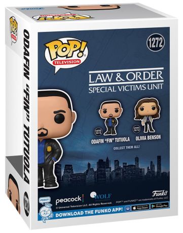 Figurine Funko Pop New York, unité spéciale #1272 Odafin 