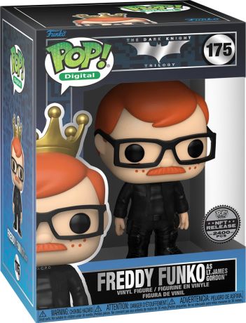 Figurine Funko Pop The Dark Knight Trilogie [DC] #175 Freddy Funko en Lt. James Gordon - Digital Pop