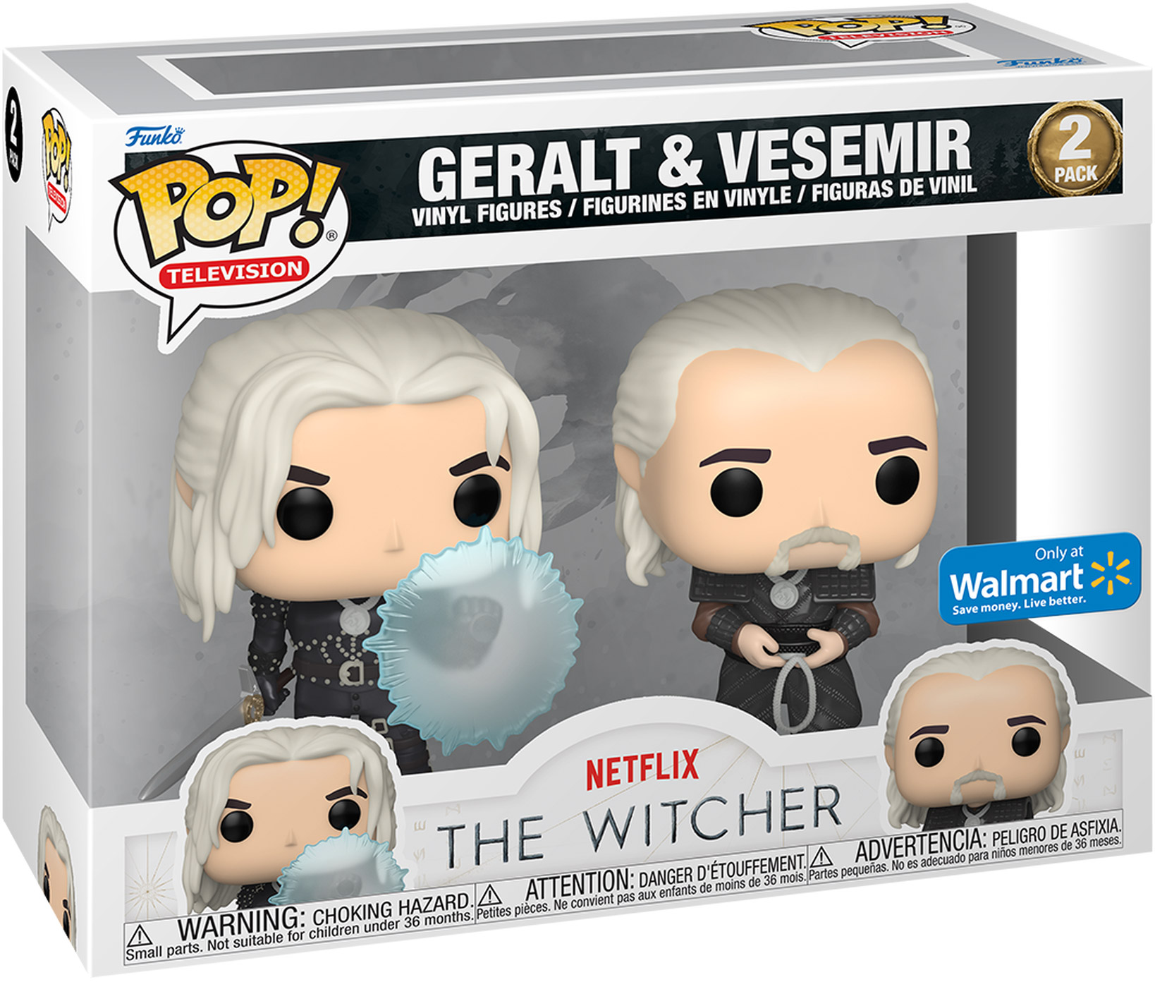 Figurine Pop The Witcher Série Netflix #1321 pas cher : Geralt