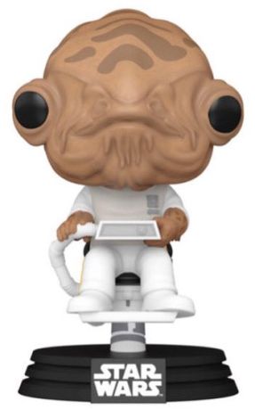 Figurine Funko Pop Star Wars 6 : Le Retour du Jedi #617 Amiral Ackbar