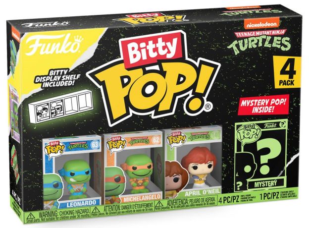 Figurine Funko Pop Tortues Ninja Bitty Pop (série 1)