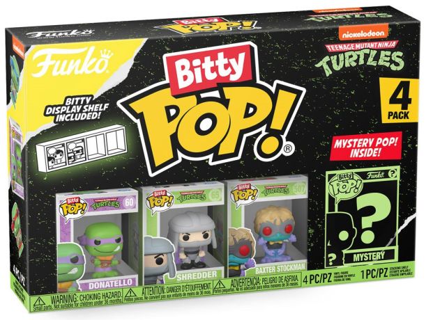 Figurine Funko Pop Tortues Ninja Bitty Pop (série 2)