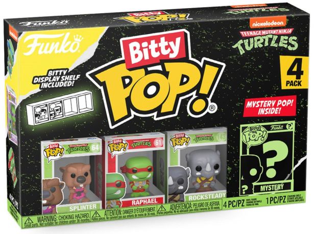 Figurine Funko Pop Tortues Ninja Bitty Pop (série 3)