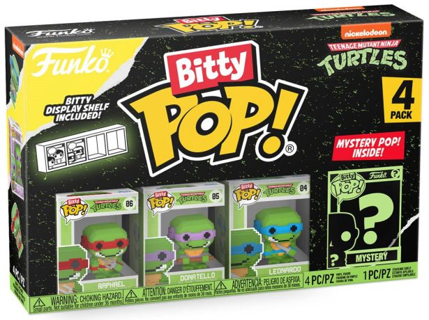 Figurine Funko Pop Tortues Ninja Bitty Pop (série 4)