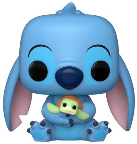 Figurine Funko Pop Lilo et Stitch [Disney] #1353 Stitch avec Tortue
