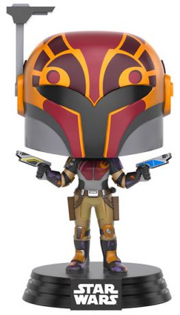 Figurine Funko Pop Star Wars Rebels #131 Sabine avec masque