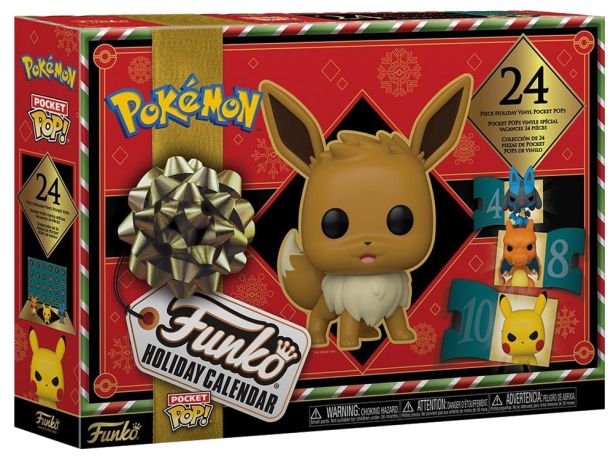 Figurine Funko Pop Pokémon Calendrier de l'Avent 2023 Pokémon