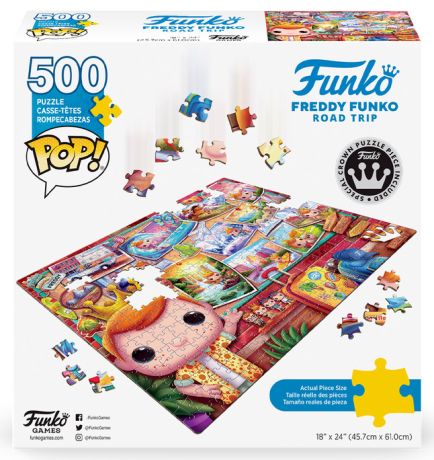 Puzzle Funko Pop! Freddy Funko Puzzle Road Trip (500 pièces)