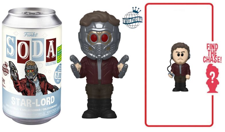 Figurine Funko Soda Les Gardiens de la Galaxie 2 [Marvel] Star-Lord (Canette Grise)