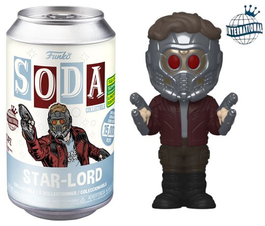 Figurine Funko Soda Les Gardiens de la Galaxie 2 [Marvel] Star-Lord (Canette Grise)