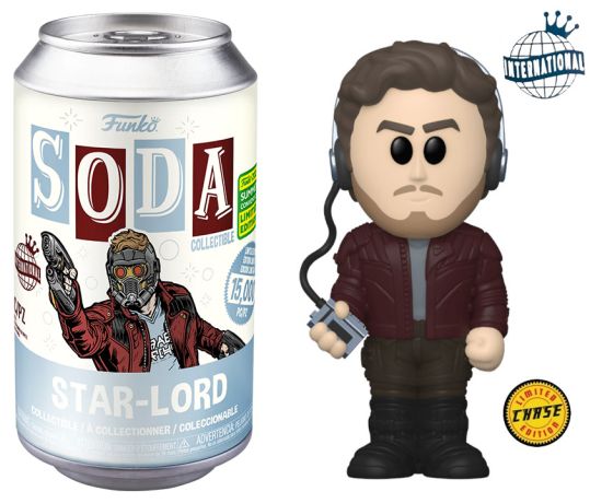 Figurine Funko Soda Les Gardiens de la Galaxie 2 [Marvel] Star-Lord (Canette Grise) [Chase]