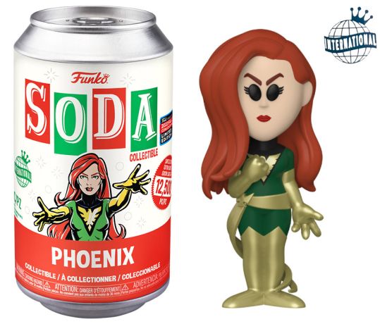 Figurine Funko Soda Marvel Comics Phoenix (Canette Rouge)