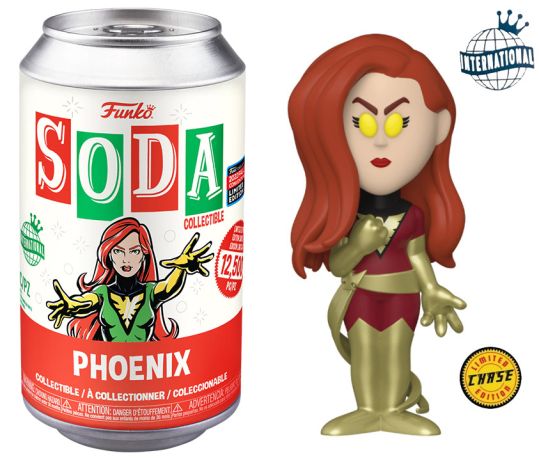 Figurine Funko Soda Marvel Comics Phoenix (Canette Rouge) [Chase]