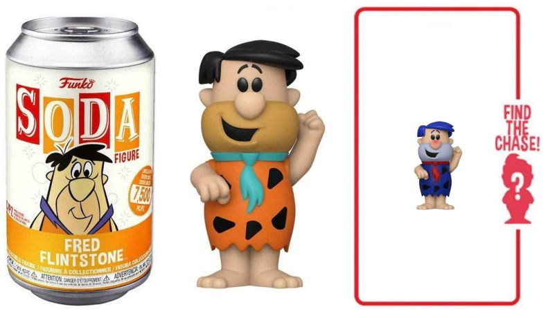 Figurine Funko Soda Hanna-Barbera Fred Pierrafeu (Canette Orange)