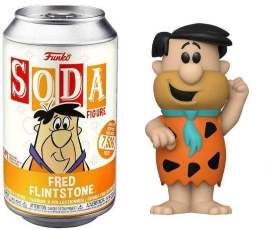 Figurine Funko Soda Hanna-Barbera Fred Pierrafeu (Canette Orange)