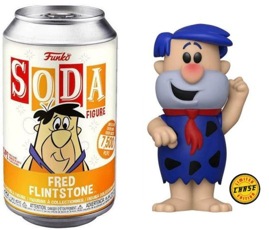 Figurine Funko Soda Hanna-Barbera Fred Pierrafeu (Canette Orange) [Chase]
