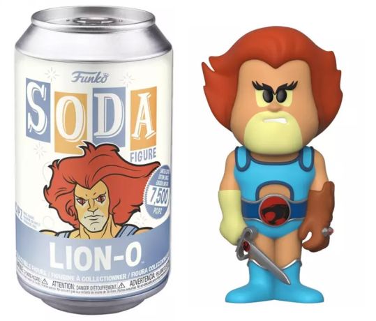 Figurine Funko Soda Cosmocats Lion-O (Canette Grise)