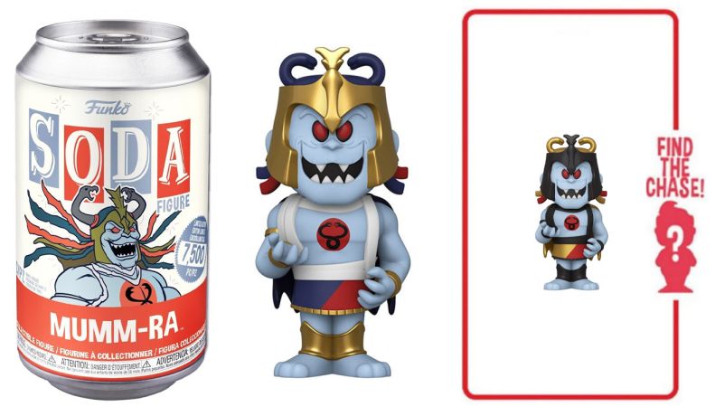 Figurine Funko Soda Cosmocats Mumm-Ra (Canette Rouge)