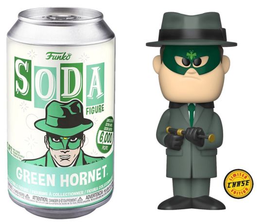 Figurine Funko Soda The Green Hornet Le Frelon Vert (Canette Verte) [Chase]