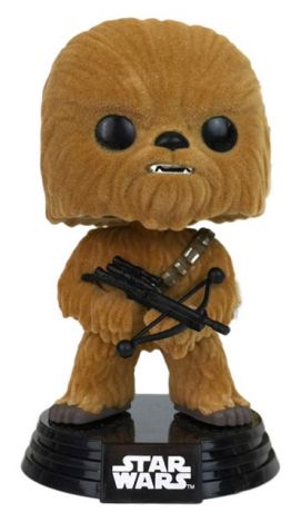 Figurine Funko Pop Star Wars 7 : Le Réveil de la Force #63 Chewbacca - Flocked