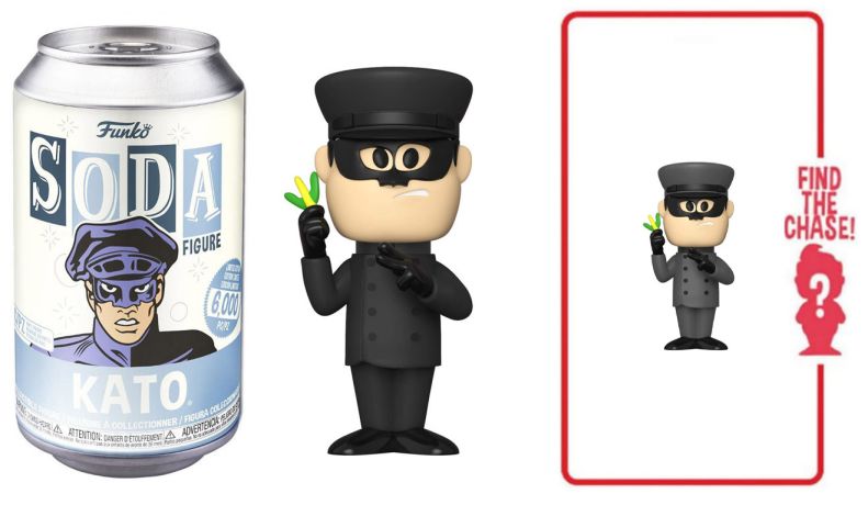 Figurine Funko Soda The Green Hornet Kato (Canette Bleue)
