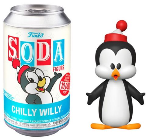 Figurine Funko Soda Walter Lantz Productions Chilly Willy (Canette Bleue)