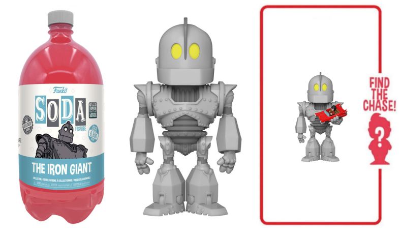 Figurine Funko Soda Ready Player One The Iron Giant (Bouteille Rouge)