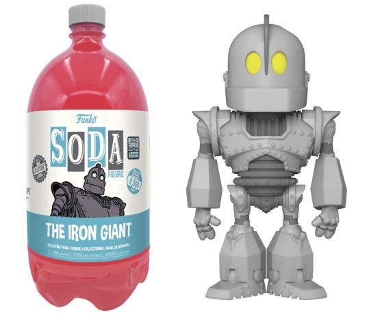 Figurine Funko Soda Ready Player One The Iron Giant (Bouteille Rouge)