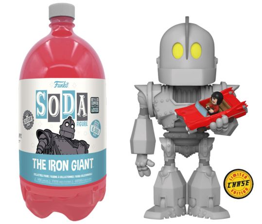 Figurine Funko Soda Ready Player One The Iron Giant (Bouteille Rouge) [Chase]