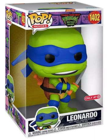 Figurine Funko Pop Tortues Ninja #1402 Leonardo - 25 cm (Mutant Mayhem)