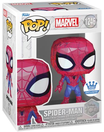 Figurine Funko Pop 100 ans de Disney #1246 Spider-Man - Facette