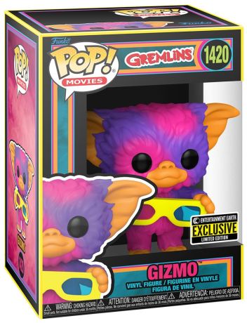 Figurine Funko Pop Gremlins #1420 Gizmo - Black Light