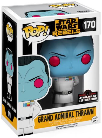 Figurine Funko Pop Star Wars Rebels #170 Grand Amiral Thrawn