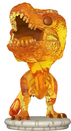 Figurine Funko Pop Jurassic Park #1380 Tyrannosaurus Rex (Ambre) - Translucide