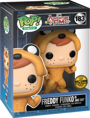 Figurine Funko Pop Adventure Time #183 Freddy Funko avec le Costume de Jake - Digital Pop