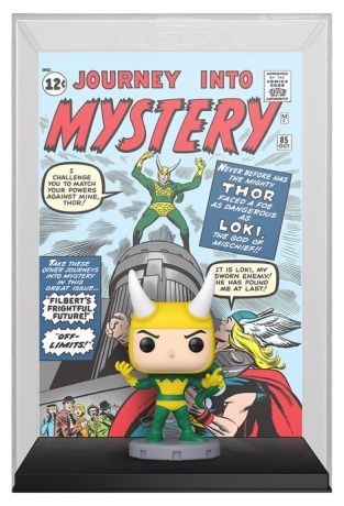 Figurine Funko Pop Marvel Comics #29 Loki - Comic Cover