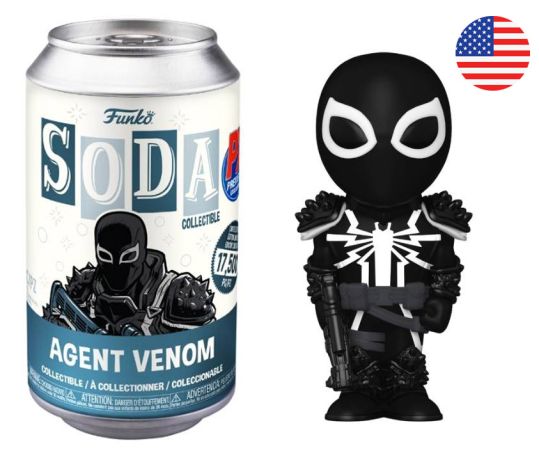 Figurine Funko Soda Marvel Comics Agent Venom (Canette Bleue)