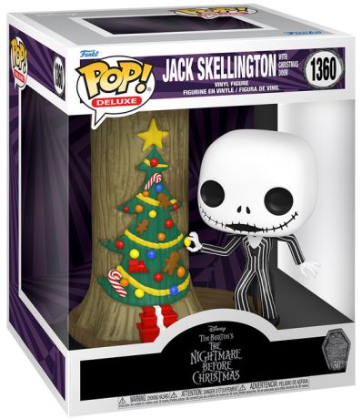 Figurine Funko Pop L'étrange Noël de M. Jack [Disney] #1360 Jack Skellington avec la porte de Noël