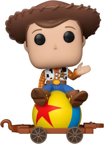 Figurine Funko Pop 100 ans de Disney #22 Woody sur la Balle de Luxo