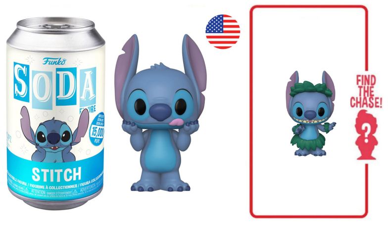 Figurine Funko Soda Lilo et Stitch [Disney] Stitch (Canette Bleue)