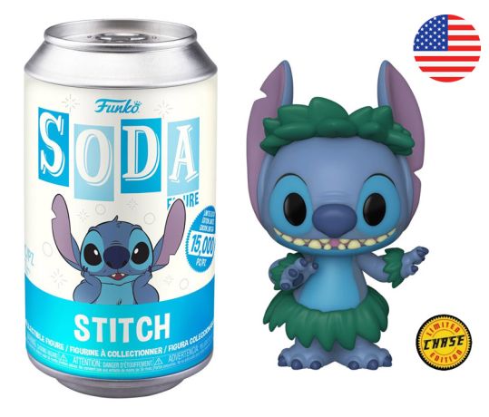 Figurine Funko Soda Lilo et Stitch [Disney] Stitch (Canette Bleue) [Chase]