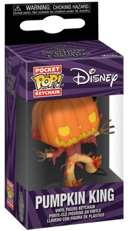 Figurine Funko Pop L'étrange Noël de M. Jack [Disney] Le Roi des Citrouilles - Porte-clés